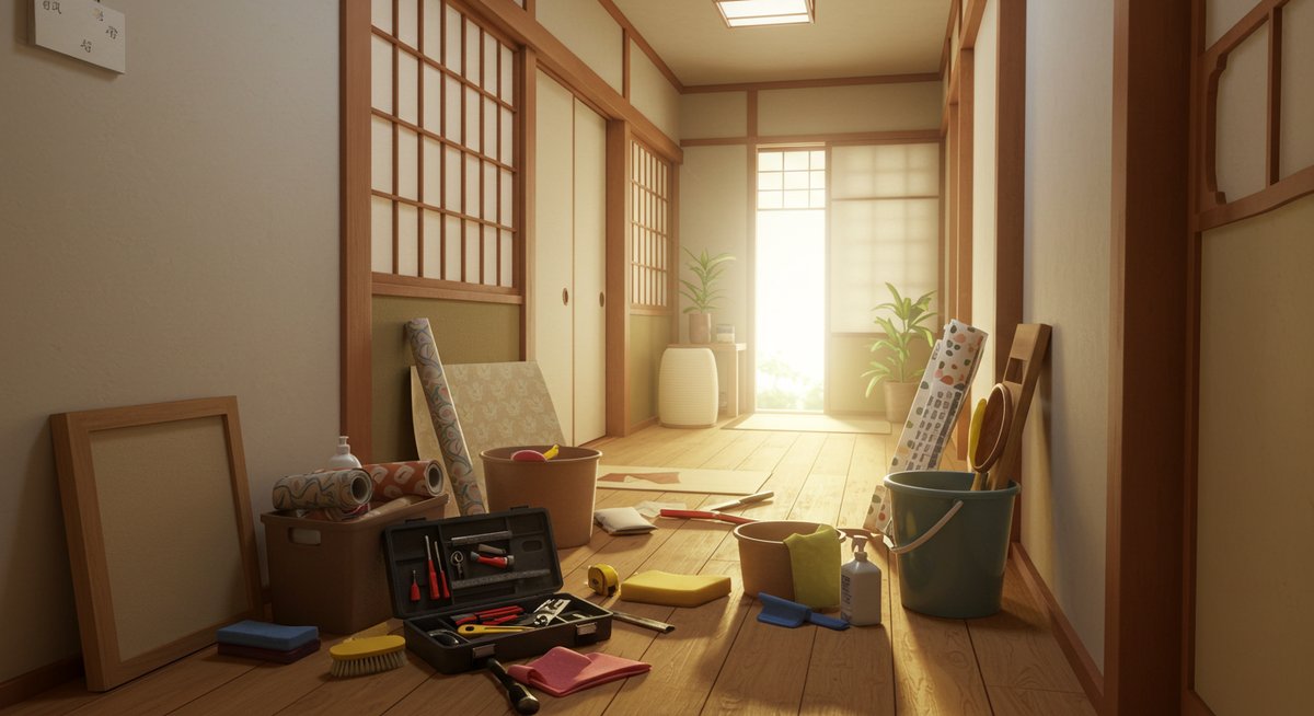 アパート 退去 クロス 張り替え 費用