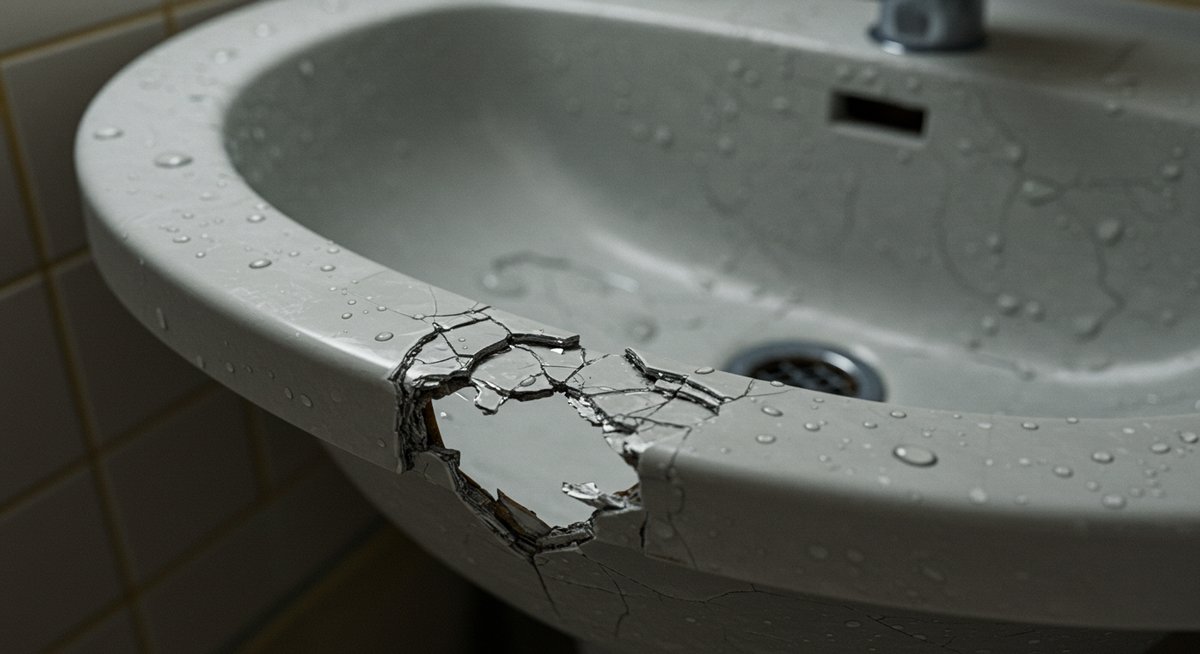 洗面 台 プラスチック 割れ た 賃貸