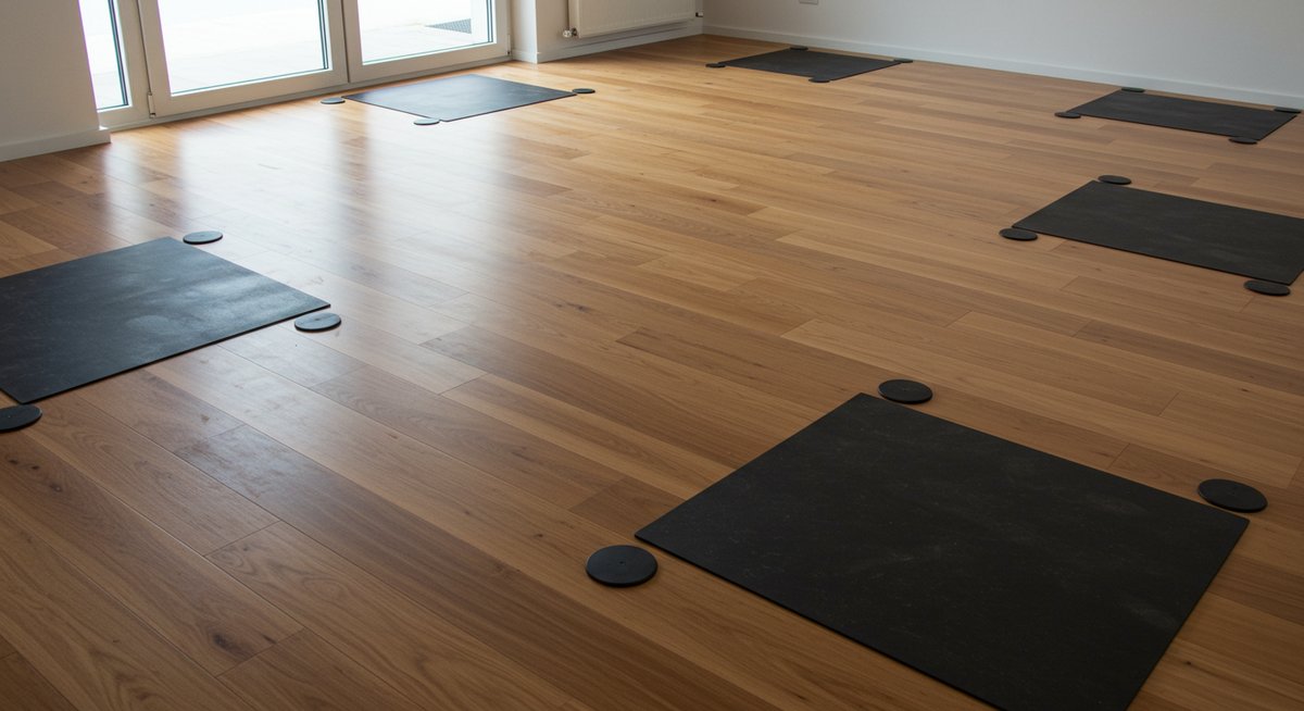 フローリング ゴム マット 跡