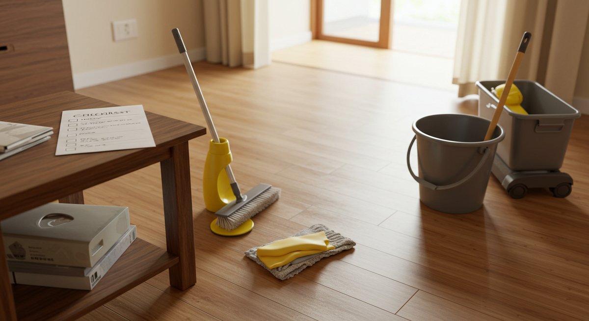 フローリング 白く なる 賃貸