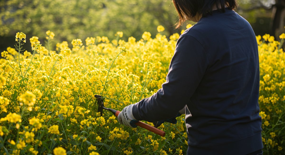 菜の花 庭 に 植え て は いけ ない