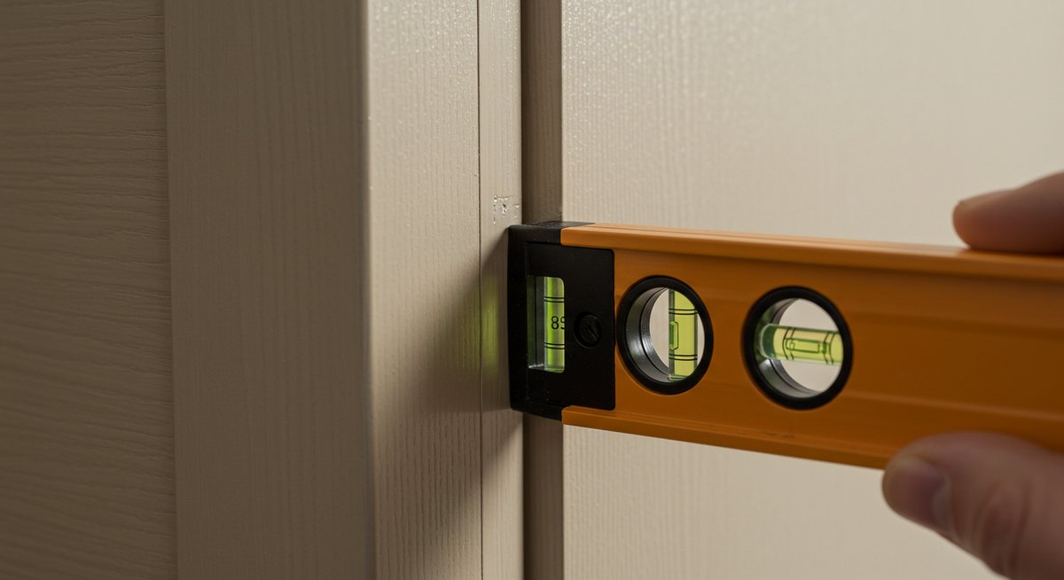 ドア 蝶番 調整 古い