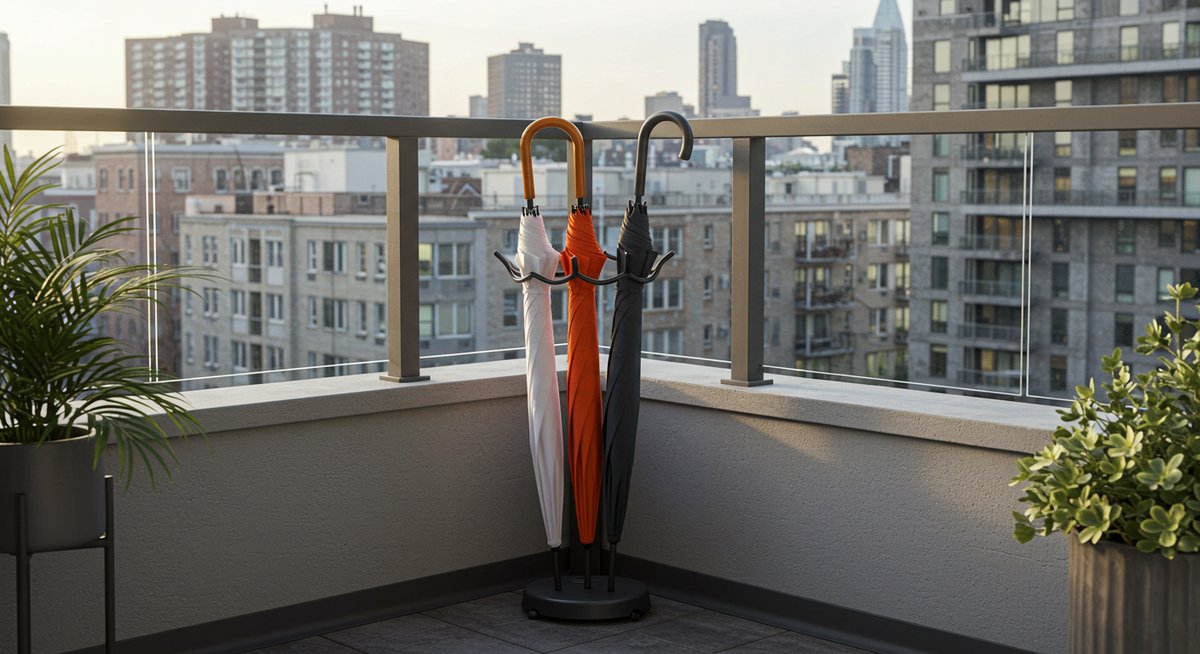 傘 掛け 屋外 穴あけ ない