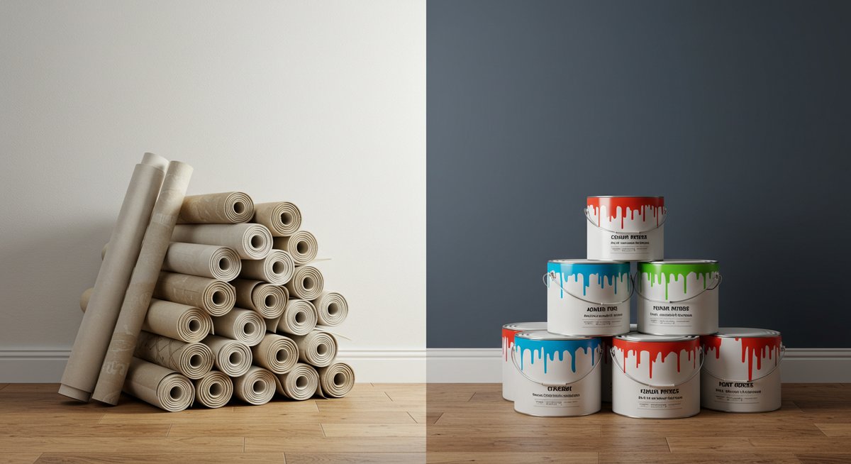 壁紙 と 塗装 どちら が 安い