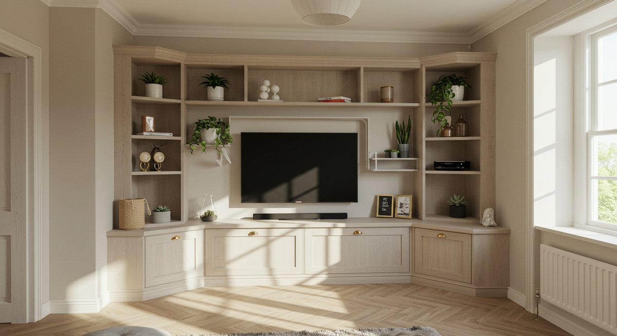 出窓 に テレビ