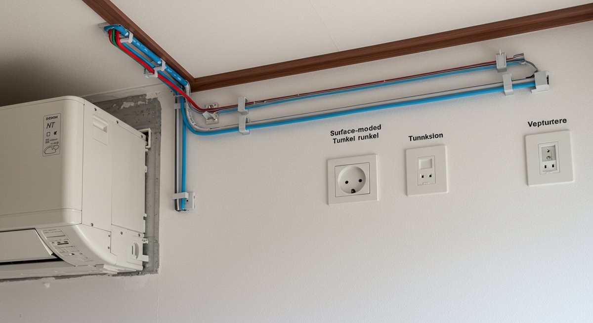 エアコン コンセント 見え ない