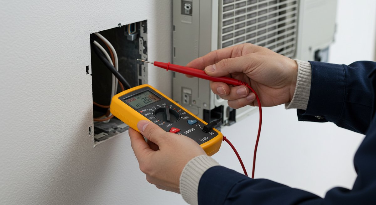 エアコン コンセント 見え ない