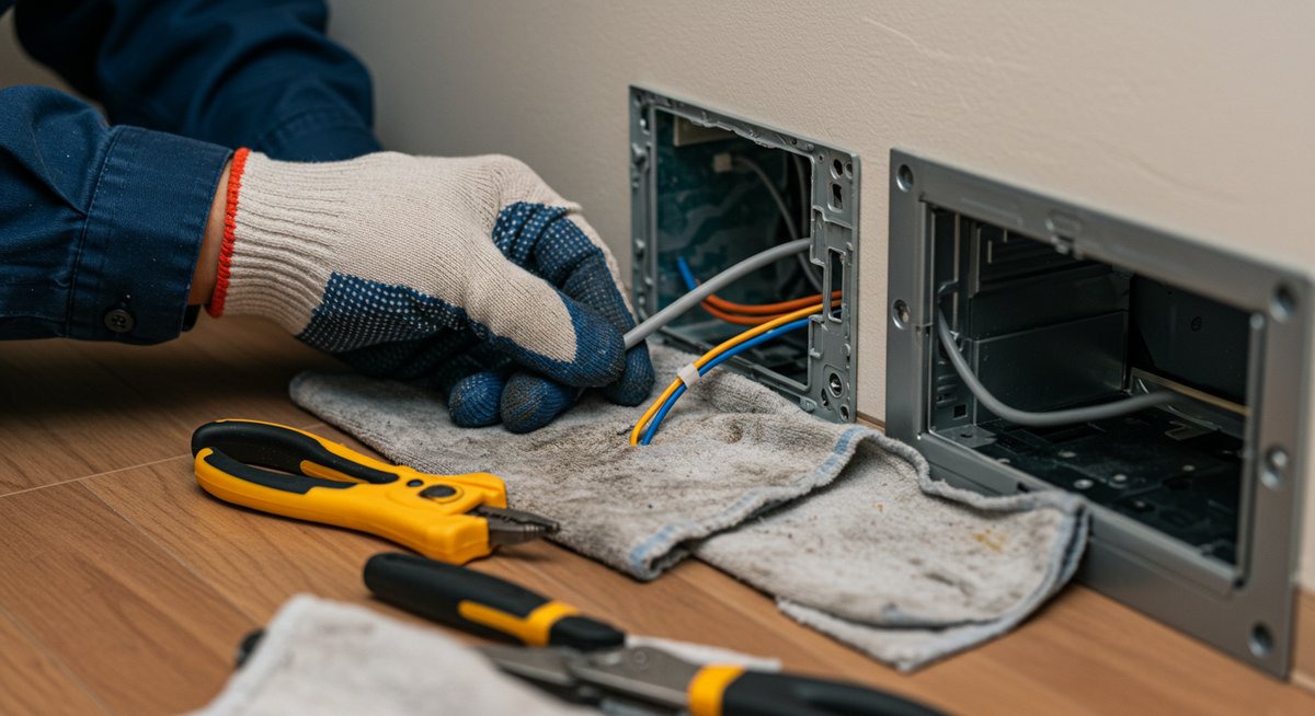 エアコン コンセント 位置 目立たない