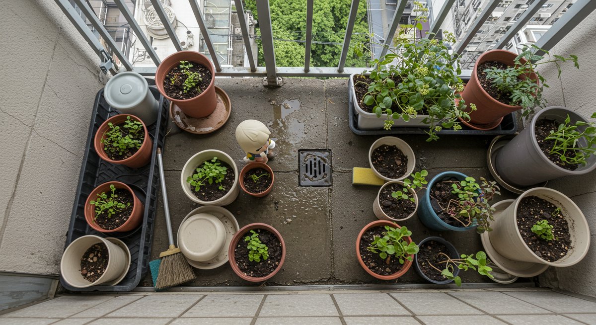 ベランダ 家庭菜園 ゴキブリ