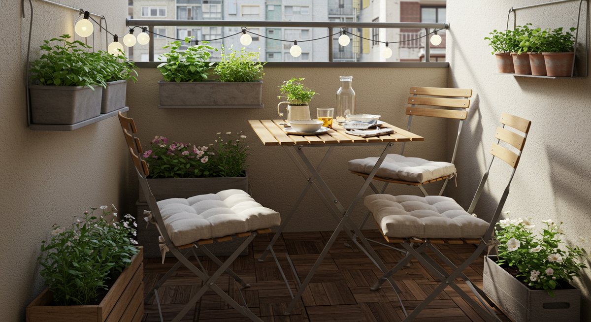 バルコニー 4 畳