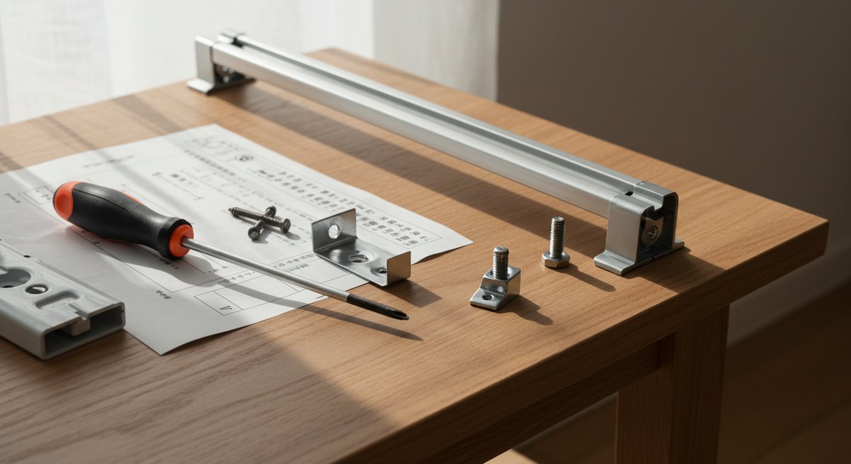 カーテンレール 色 失敗