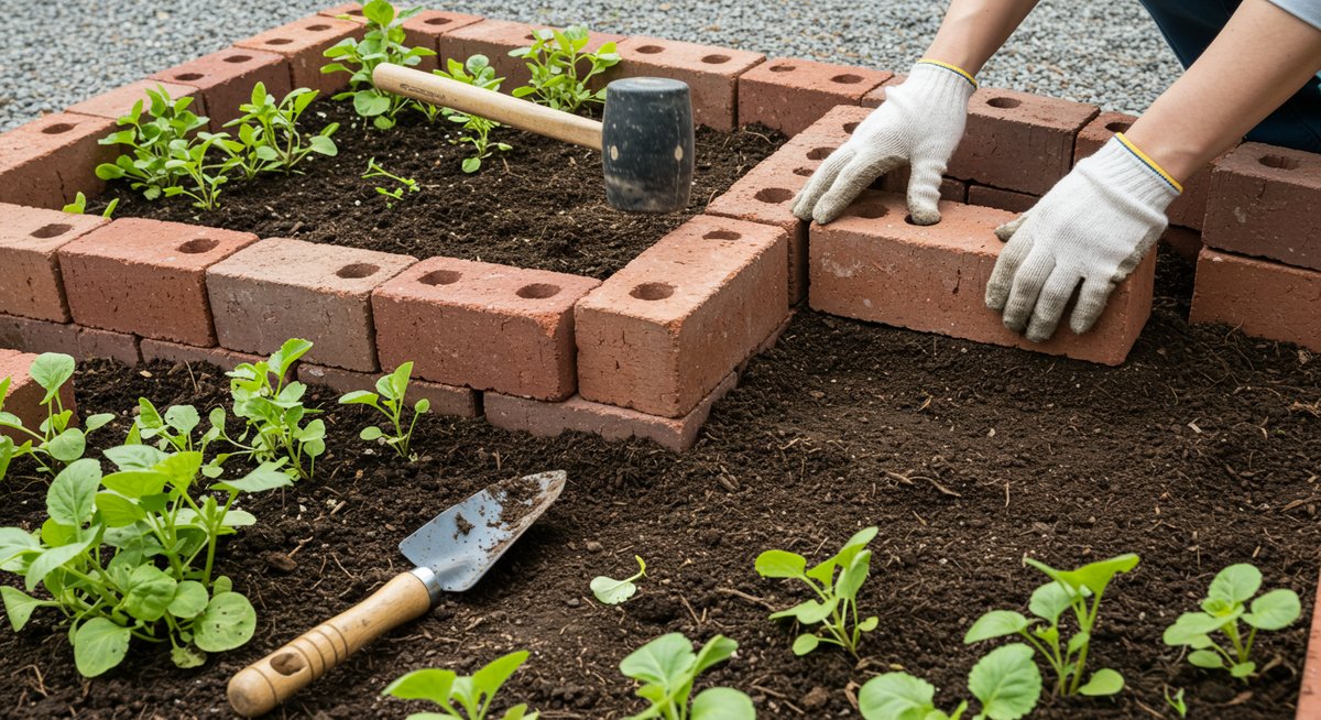 素焼き レンガ 100均