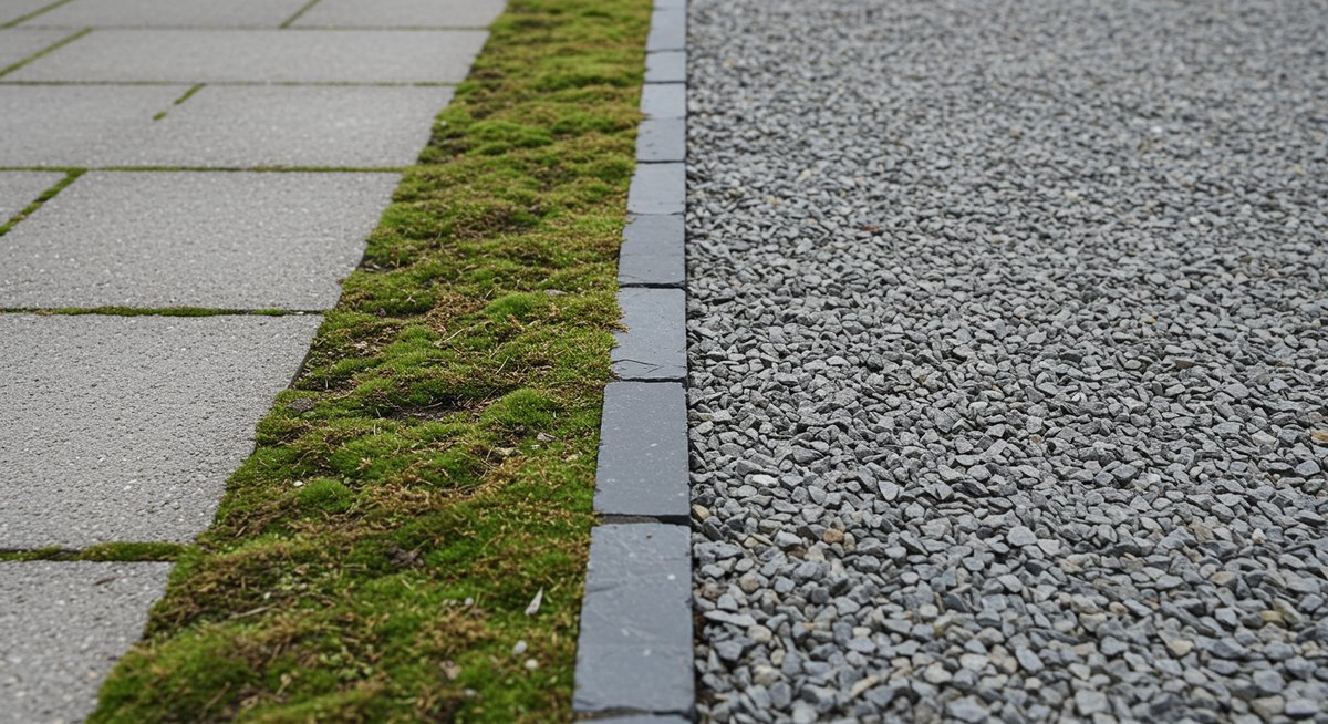 かっこいい 庭 砂利 モダン