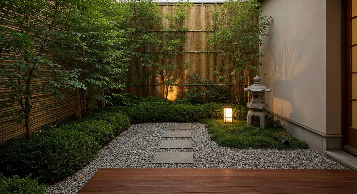 かっこいい 庭 砂利 モダン