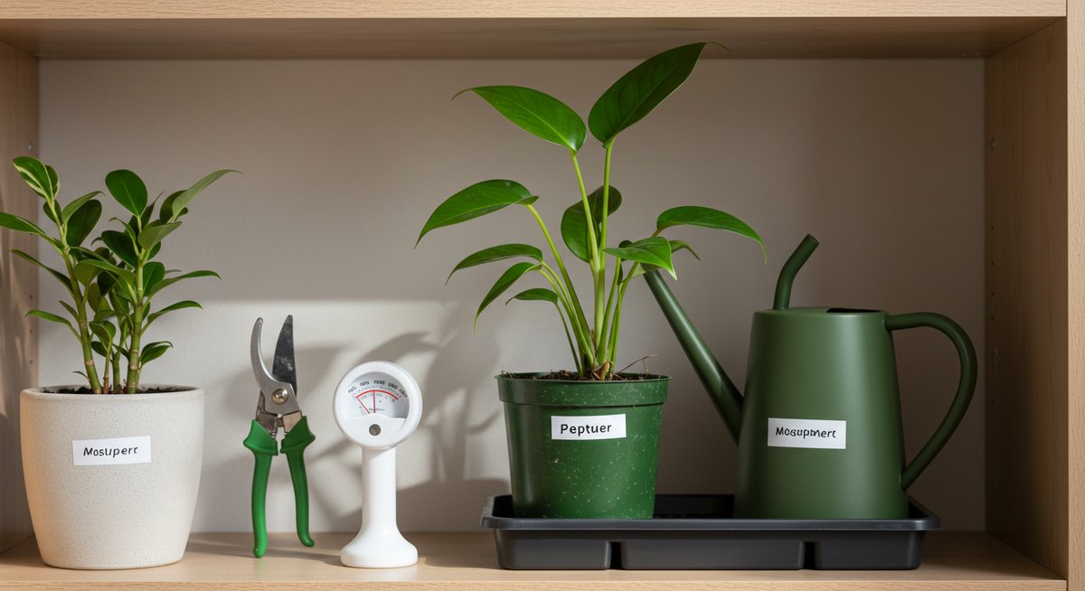 観葉植物 ビニールポットのまま