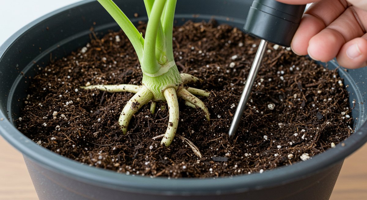 カポック 葉が垂れる