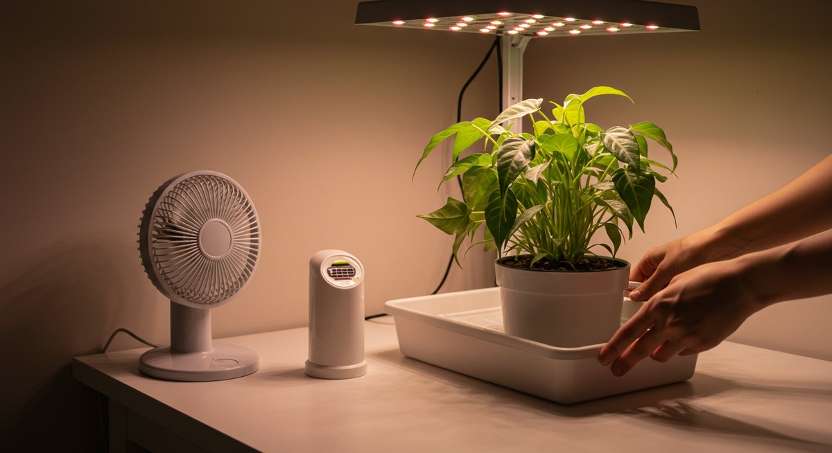 カポック 葉が垂れる