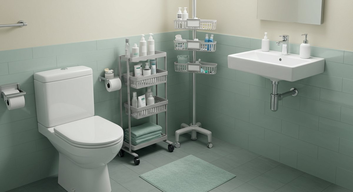 お風呂 磁石も吸盤もつかない