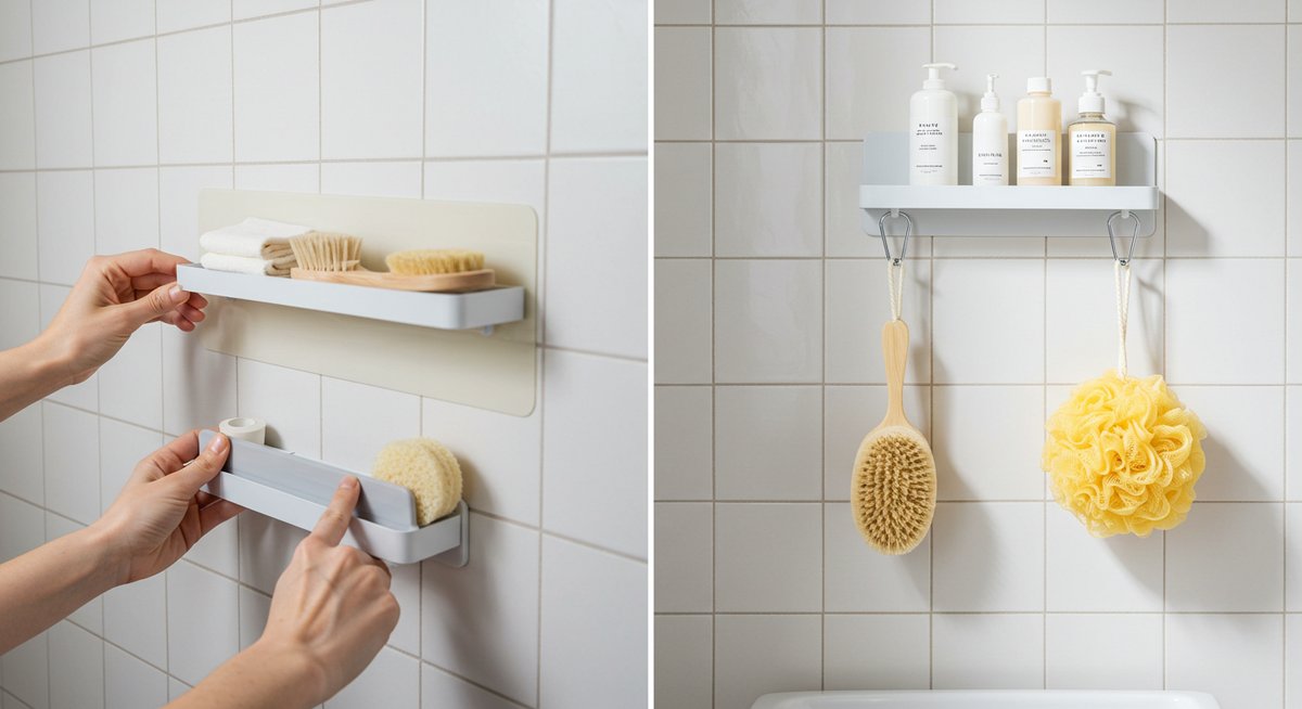 お風呂 磁石も吸盤もつかない