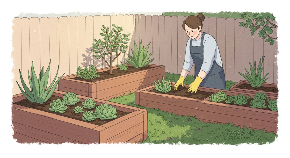 多肉植物 庭に植えてはいけない