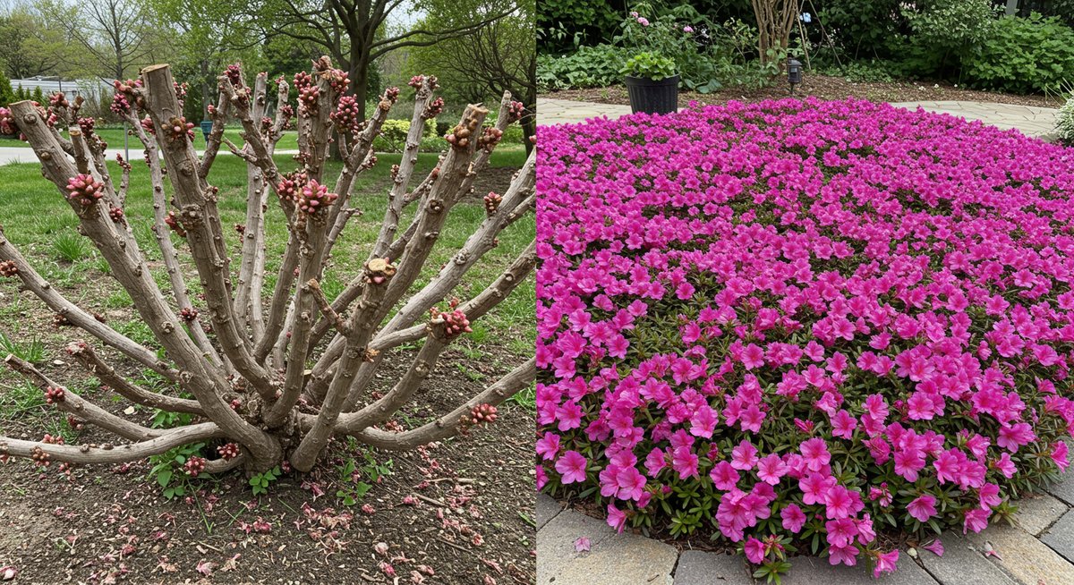 マツバギク 木質化