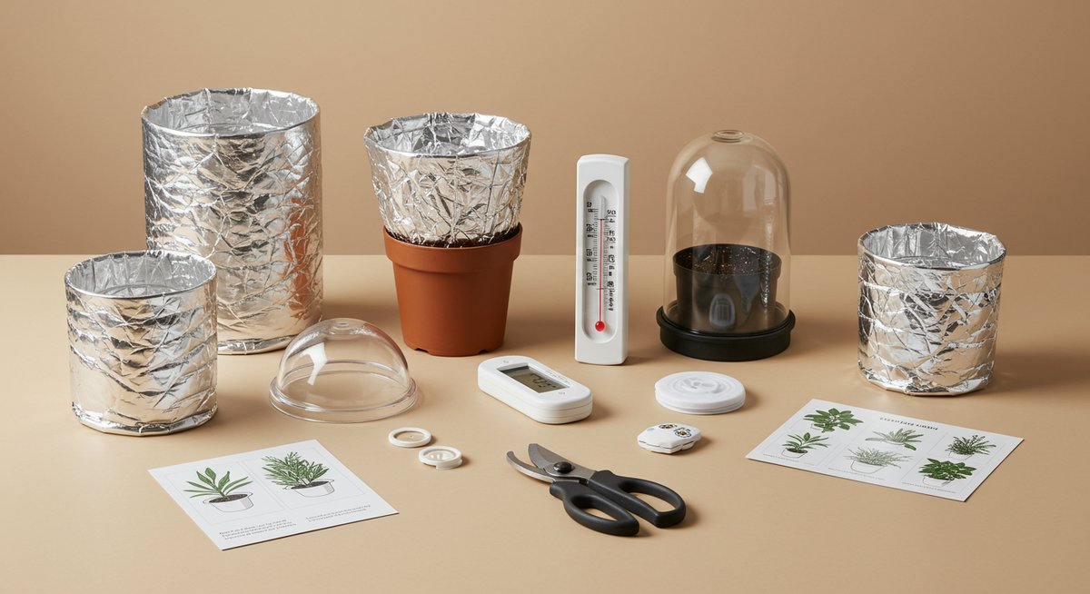 観葉植物 防寒グッズ