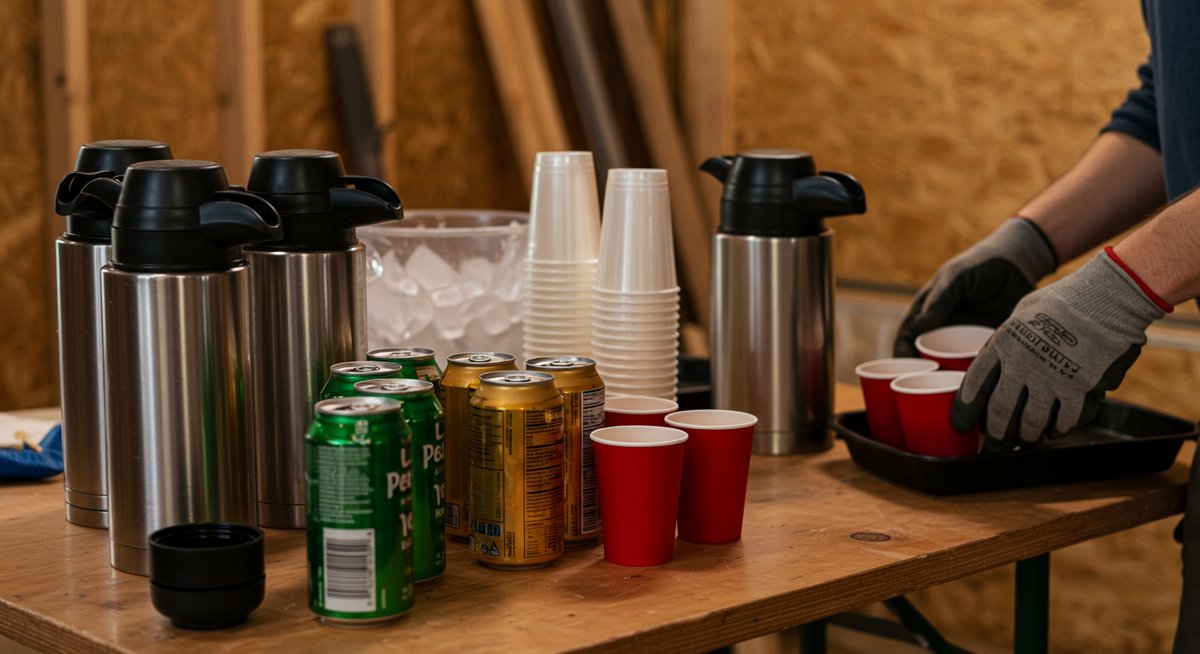 棟上げ 差し入れ 飲み物