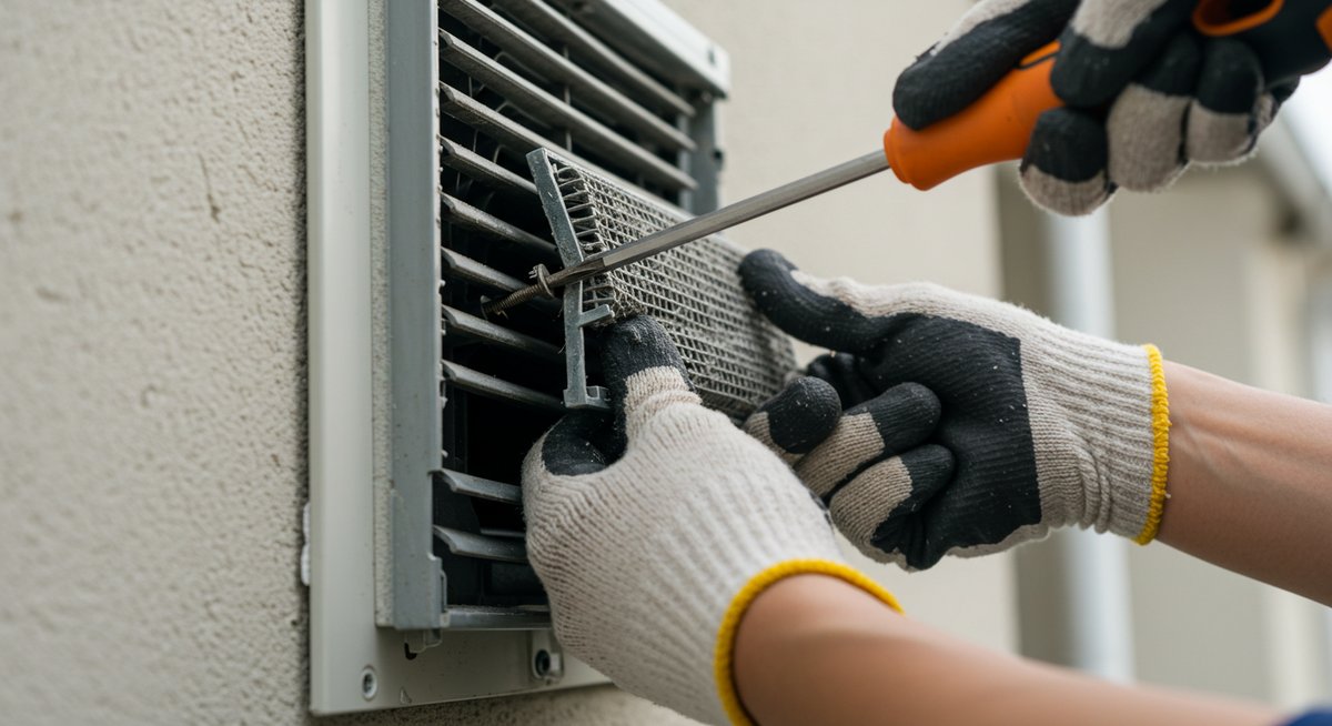 マンション 換気口 掃除 外側