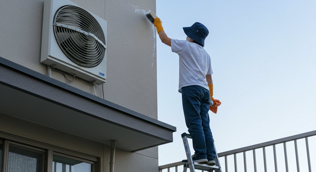 マンション 換気口 掃除 外側