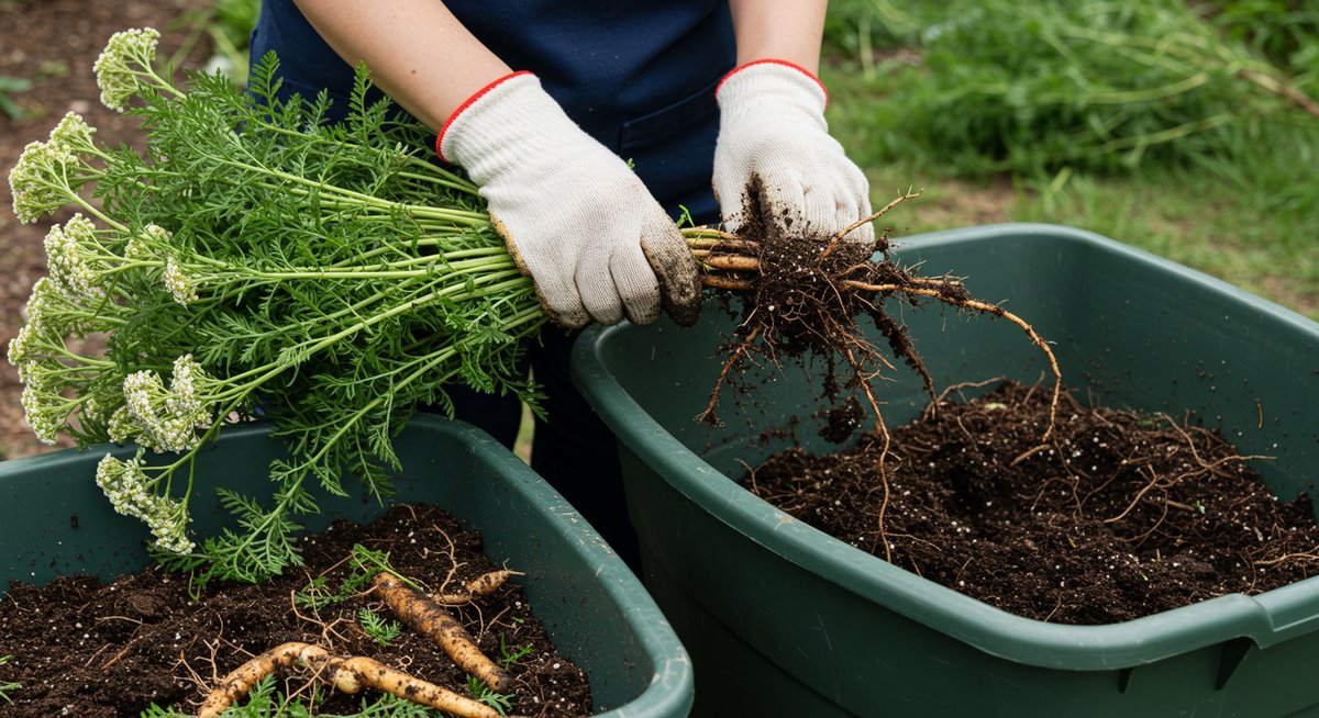 ノコギリソウ 増えすぎ