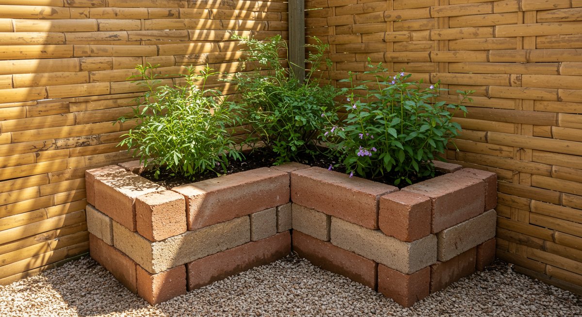 セリア 100 均 レンガ 花壇 並べる だけ