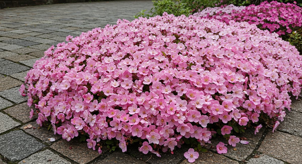 芝桜 庭 おしゃれ
