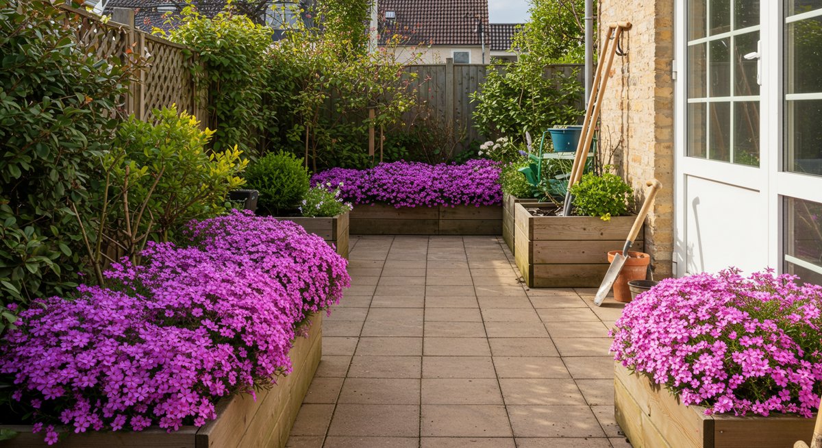 芝桜 庭 おしゃれ