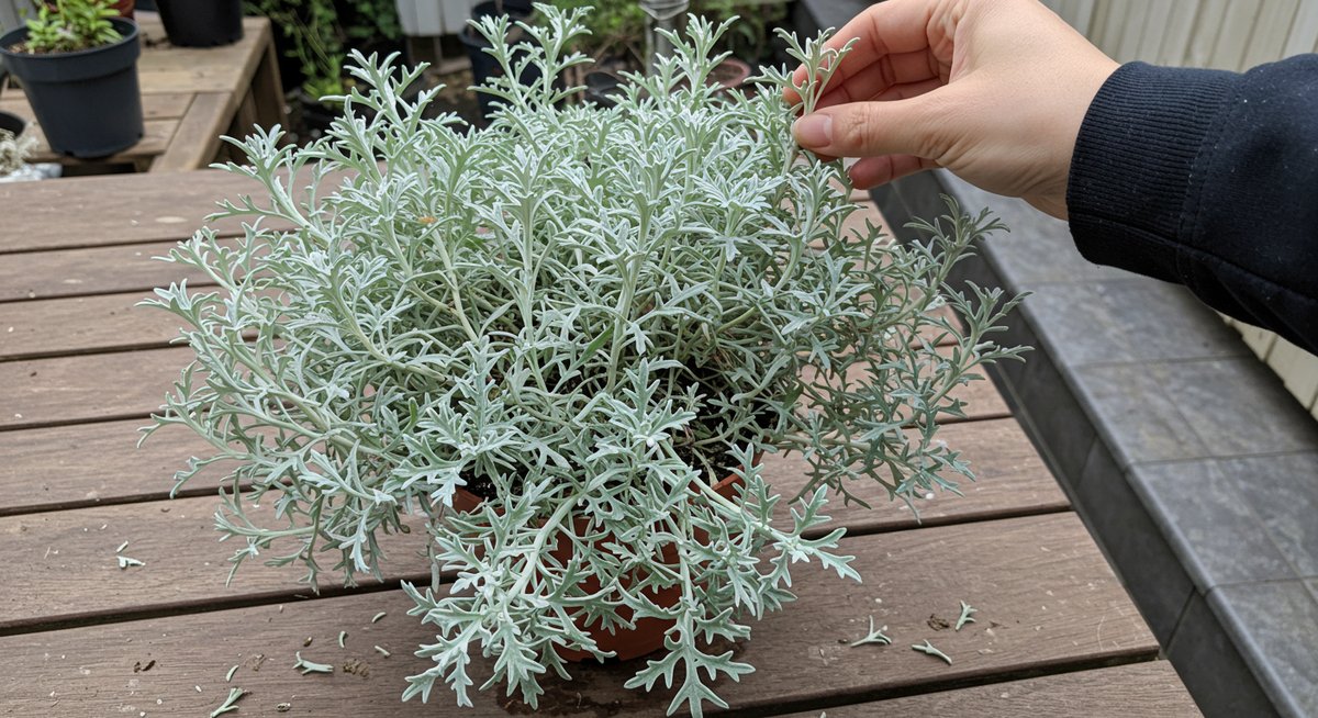 シロタエギク 伸びすぎ