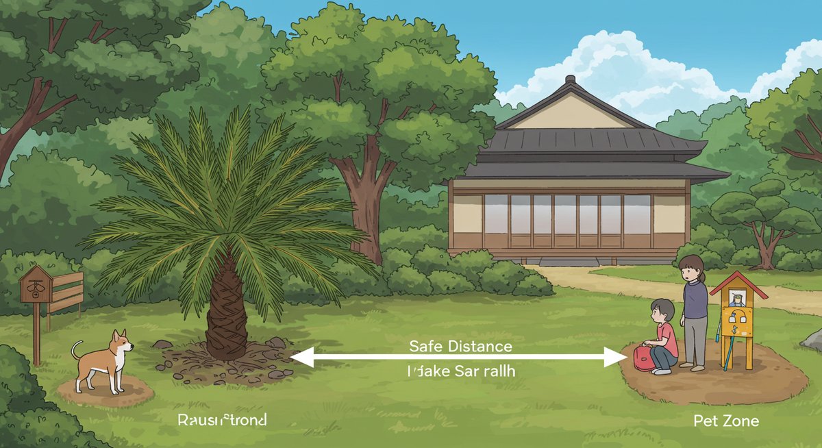 ソテツ 庭に植えては いけない