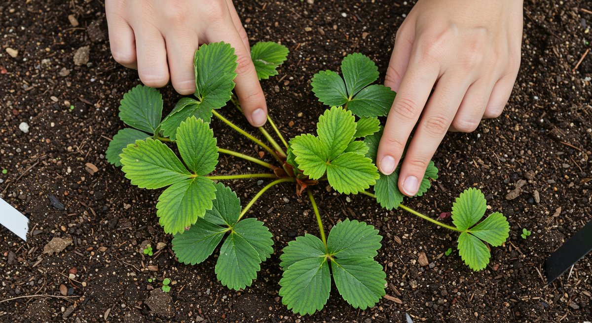 いちご 成長しすぎ