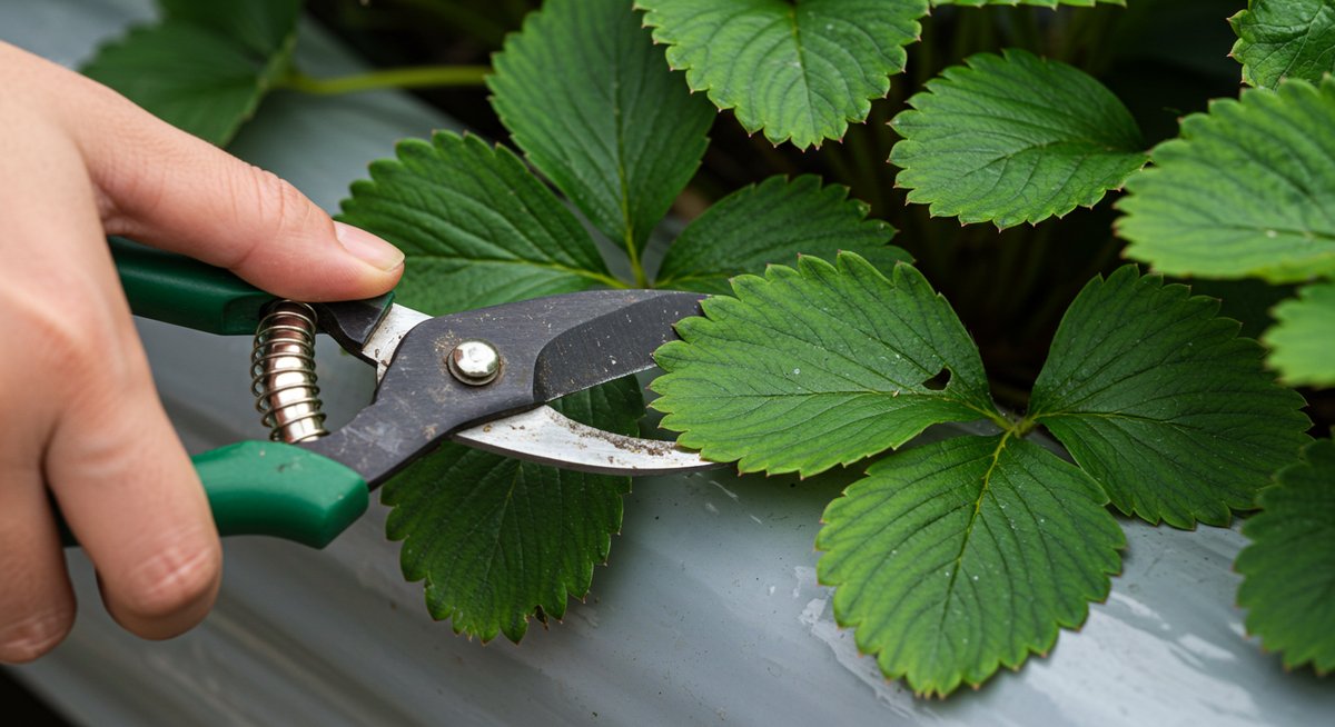 いちご 成長しすぎ