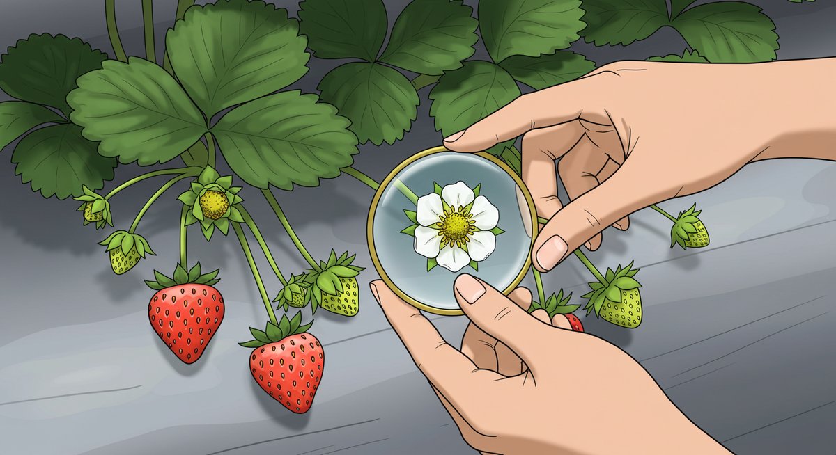 いちご 成長しすぎ