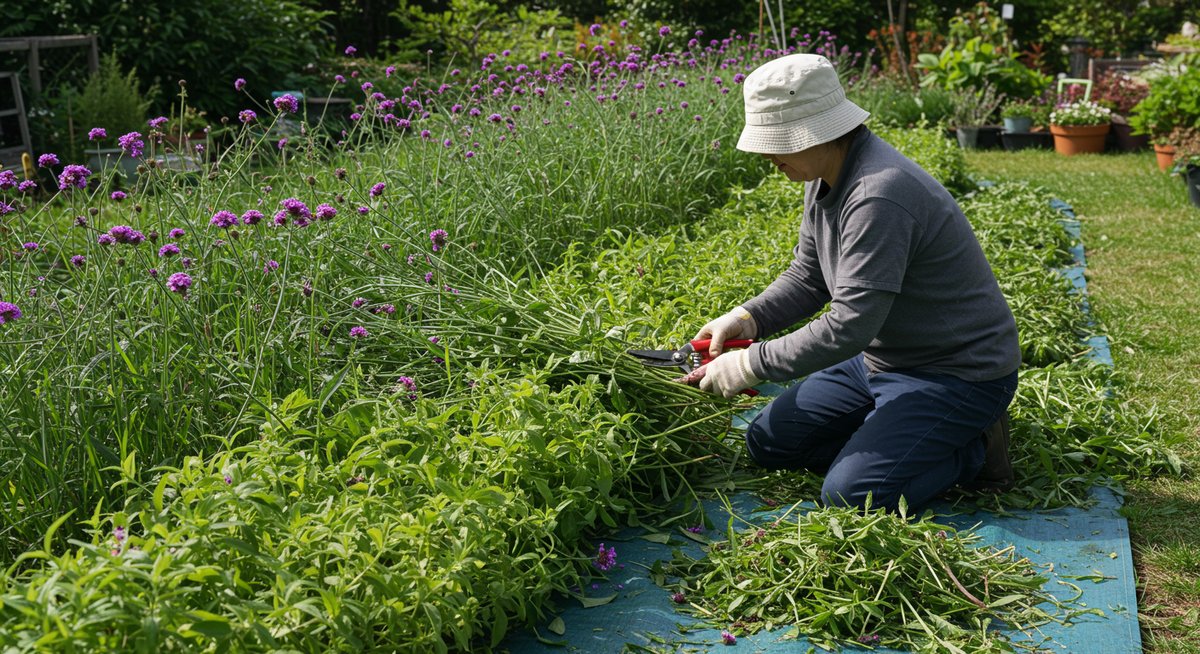 三尺バーベナ 増えすぎ