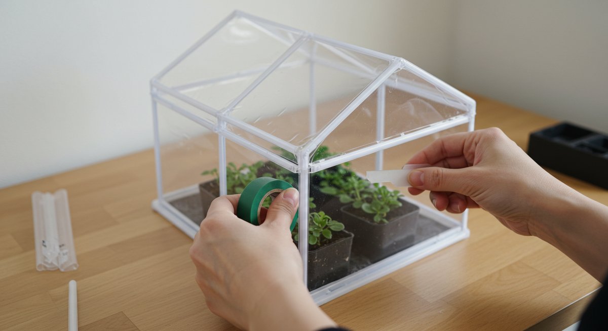 冬越し保温フィルム 100均